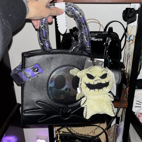 Bioworld The Nightmare Before Christmas Jack Satchel. BONUS Oogie boogie plush! - Picture 1 of 15